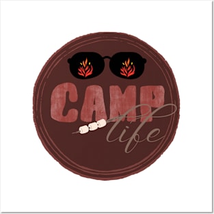 Camp Life Posters and Art